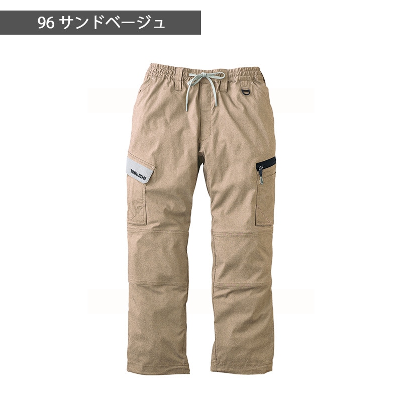 個性的パンツ カーゴパンツ 2132-219 春夏 レーヨン混クールシャンブレー 作業服 S
