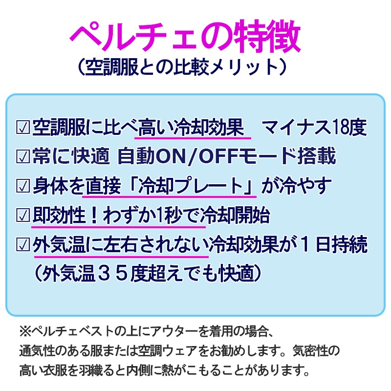 アイスクラフト ペルチェフルセット IC101S 熱中症対策 現場作業