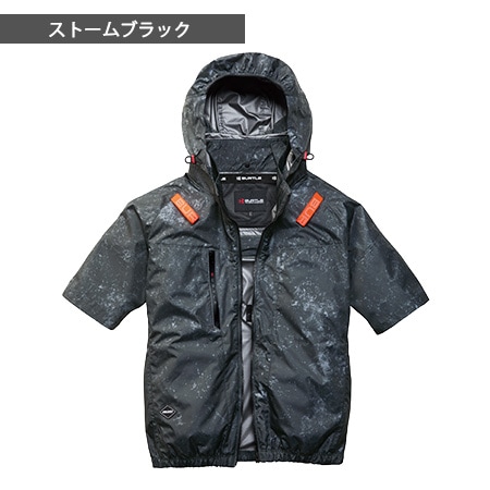 空調服3点フルセット バートル/半袖ブルゾン＆バッテリー&ファン