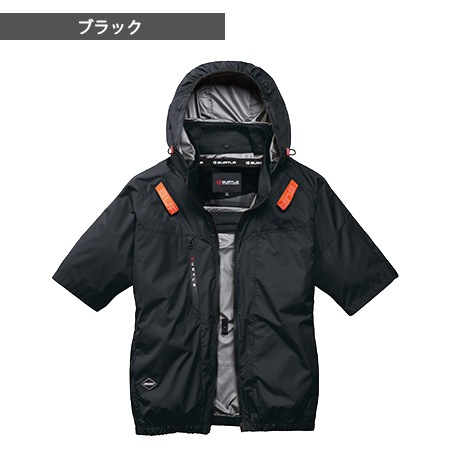 空調服3点フルセット バートル/半袖ブルゾン＆バッテリー&ファン