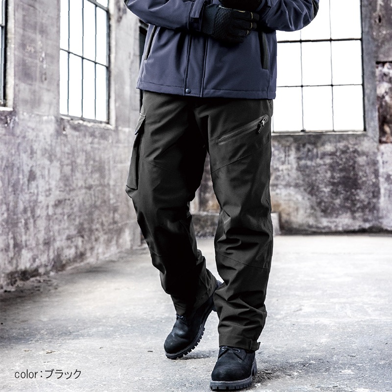 ストレッチ透湿防水 防寒パンツ DR6803 秋冬 ストレッチ 反射 透湿防水