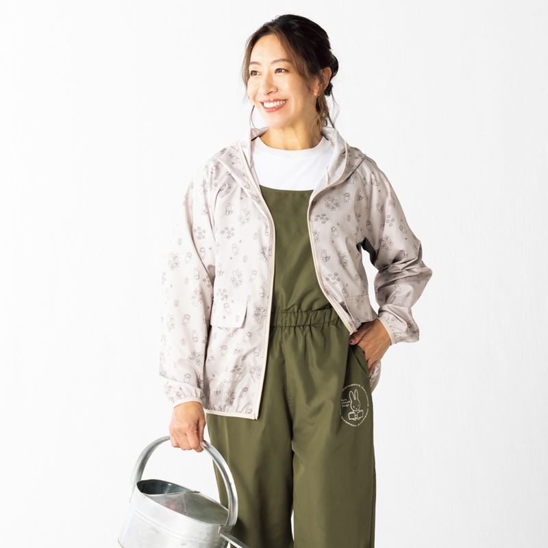 miffy ヤッケパーカー 95180 年間 春夏対応 ミッフィー UVカット 撥水