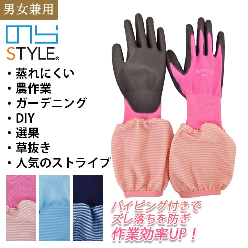 袖付きウレタン手袋 NS16 ウレタンコーティング 防汚 防傷