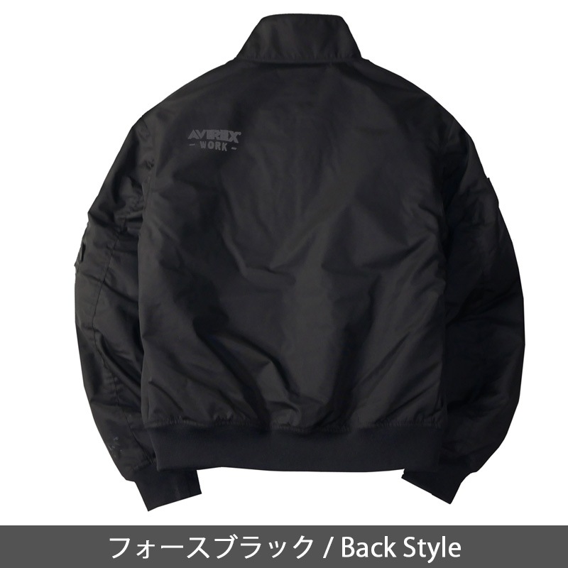 限定品＞AVIREX フライト防寒ジャケット AV501 秋冬 アヴィレックス