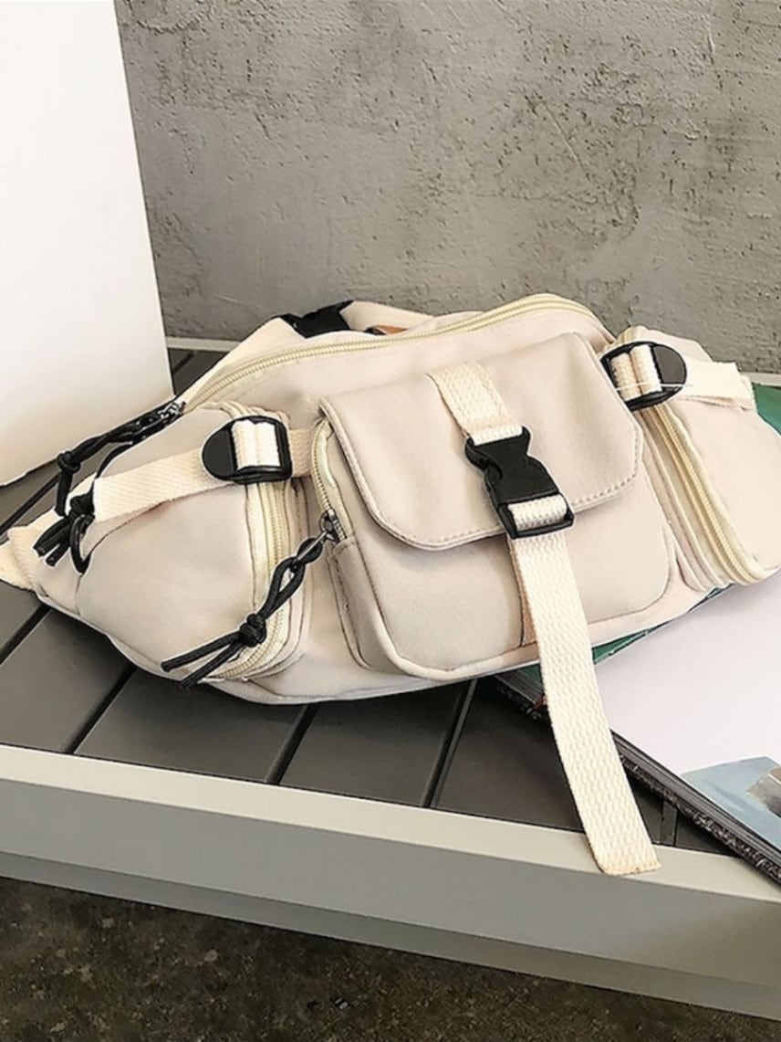【UNISEX】Multipocket Body Bag / 2colors