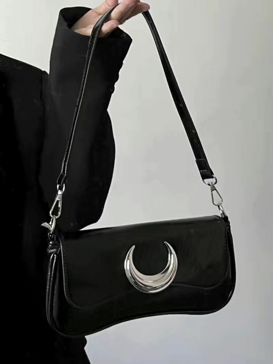 Crescent Moon Chain Bag / 2colors