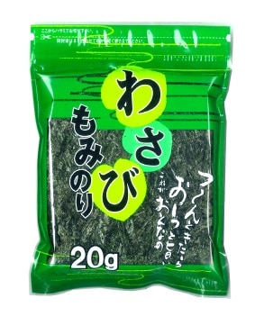 わさびもみのり20g | 味付海苔・焼海苔の製造・加工 丸徳海苔｜公式