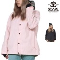 セール SCAPE エスケープ ウェア コーチジャケット レディース WOMEN'S COACH JACKET スノーボードウェア スノボ 711-183