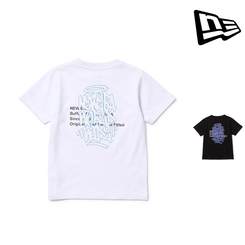 セール SALE ニューエラ NEW ERA チルド ショートスリーブ コットン ティー タギング ロゴ CHILD SS CT TEE TAGGING LOGO トップス Tシャツ 1441439 キッズ