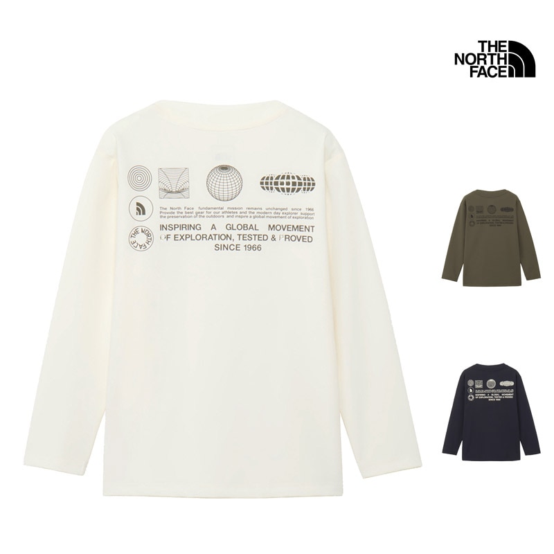 ノースフェイス　ロングスリーブサンシェイドストレッチTEEベージュ　XL 25ss-tnf-ja-128.jpg