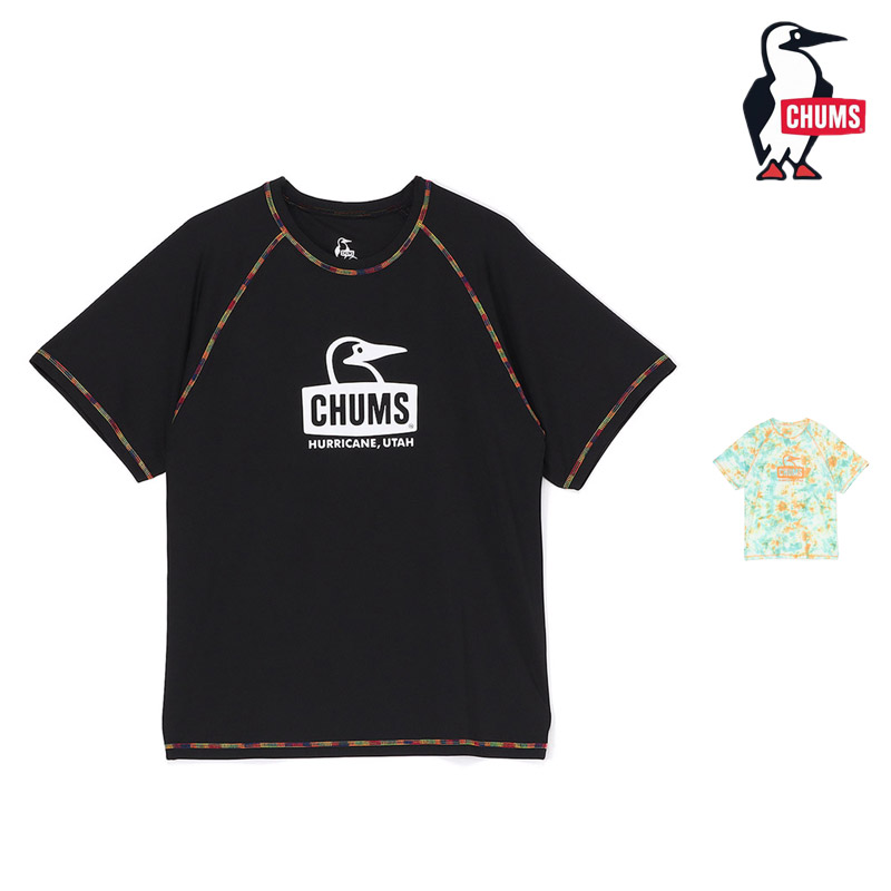 セール SALE チャムス CHUMS スプラッシュ ブービー フェイス Tシャツ SPLASH BOOBY FACE T-SHIRT トップス ラッシュガード CH11-2542 レディース