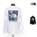 25-26   Ρե THE NORTH FACE 󥰥ȥ꡼  ǥ եå ƥ L/S SQUARE DIGITAL GRAPHIC TEE T ȥåץ NT82545 