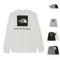 25-26 秋冬 新作 ザ・ノース・フェイス THE NORTH FACE ロングスリーブ バック スクエア ロゴ ティー L/S BACK SQUARE LOGO TEE Tシャツ トップス NT3