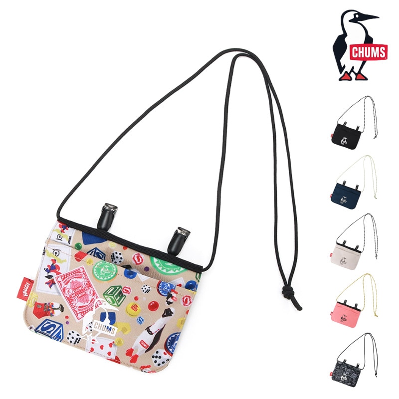 セール SALE チャムス CHUMS リサイクル アタッチド ポケット ショルダー ポーチ RECYCLE ATTACHED POCKET SHOULDER POUCH ショルダーバッグ ポーチ CH60-3956 メンズ レディース