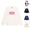 25-26 秋冬 新作 チャムス CHUMS チャムス ロゴ ブラッシュド ロングスリーブ Tシャツ CHUMS LOGO BRUSHED L/S T-SHIRT Tシャツ トップス CH01-266