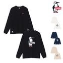 25-26 ���� ���� ����ॹ CHUMS �֡��ӡ� ���� �֥�å���� ���󥰥��꡼�� T����� BOOBY LOGO BRUSHED L/S T-SHIRT T����� �ȥåץ� CH01-2668 ���