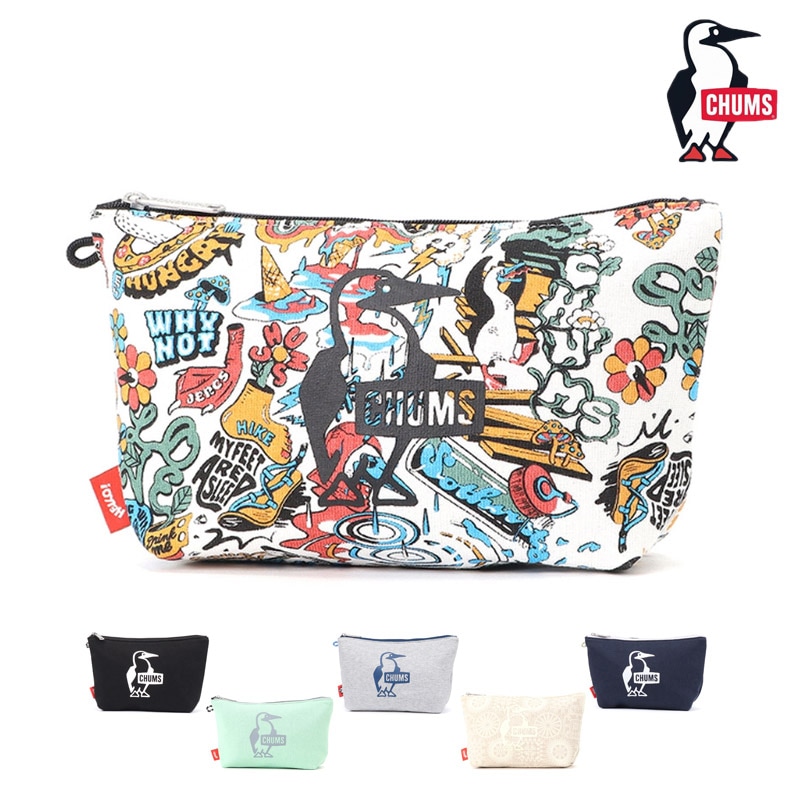 セール SALE チャムス CHUMS ブービー プリント ポーチ スウェット BOOBY PRINT POUCH SWEAT ポーチ 小物入れ CH60-3828 メンズ レディース