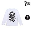 25-26 秋冬 新作 ニューエラ NEWERA ユース ロングスリーブ コットン ティー タギング YTH L/S COTTON TEE TAGGING ロンT Tシャツ 1469387 キッズ|ジ