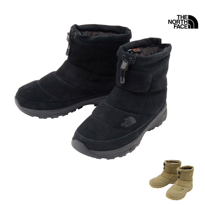 値下げ　新品未使用　ザノースフェイス　 ブーツ ブラック スエード 25センチ 25-26 秋冬 新作 ザ・ノース・フェイス THE NORTH FACE ヌプシ