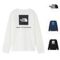 �����Ρ������ե����� THE NORTH FACE NTW32442 ���󥰥��꡼�� �Хå� �������� ���� �ƥ��� L/S BACK SQUARE LOGO TEE ��ǥ����� ���� T����� �ȥåץ� ����T Ĺµ �����ȥɥ� ������ �л� ���ݡ��� �۴� ®�� 26ss �ղ� ����