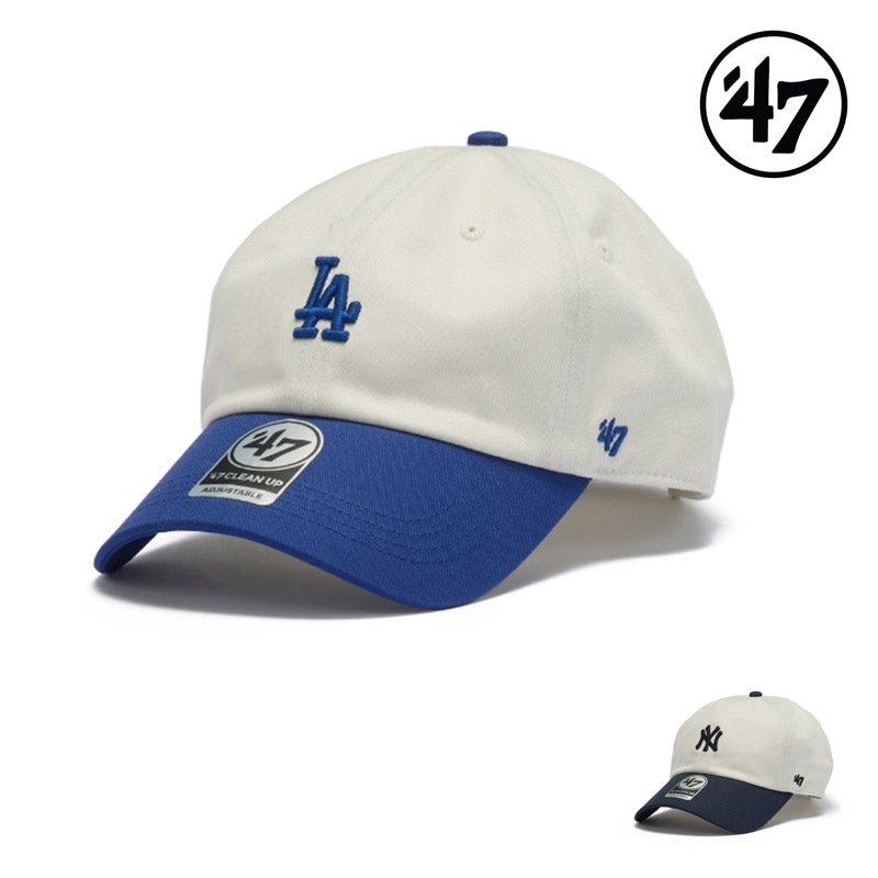 フォーティセブン 47 1492054 47 CLEAN UP 47 MLB CONTEMPORARY 47A-CLP-B-CONTT メンズ レディース 男性 女性 帽子 ぼうし キャップ キャンプ ストリート カジュアル おしゃれ かっこいい 普段使い UV対策 紫外線対策 コラボ 26ss 春夏 新作