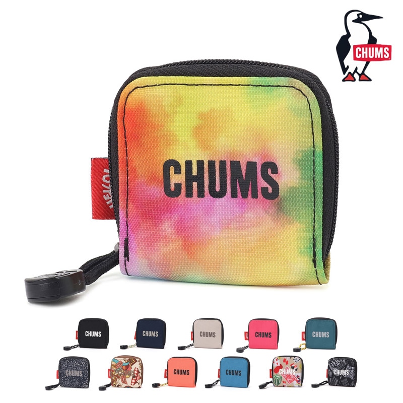 チャムス CHUMS CH60-4027 リサイクル チャムス スクエア コイン ケース RECYCLE CHUMS SQUARE COIN CASE メンズ レディース 男女兼用 小銭入れ コインケース 小物入れ アウトドア キャンプ 普段使い ブランド コンパクト 26ss 春夏 新作