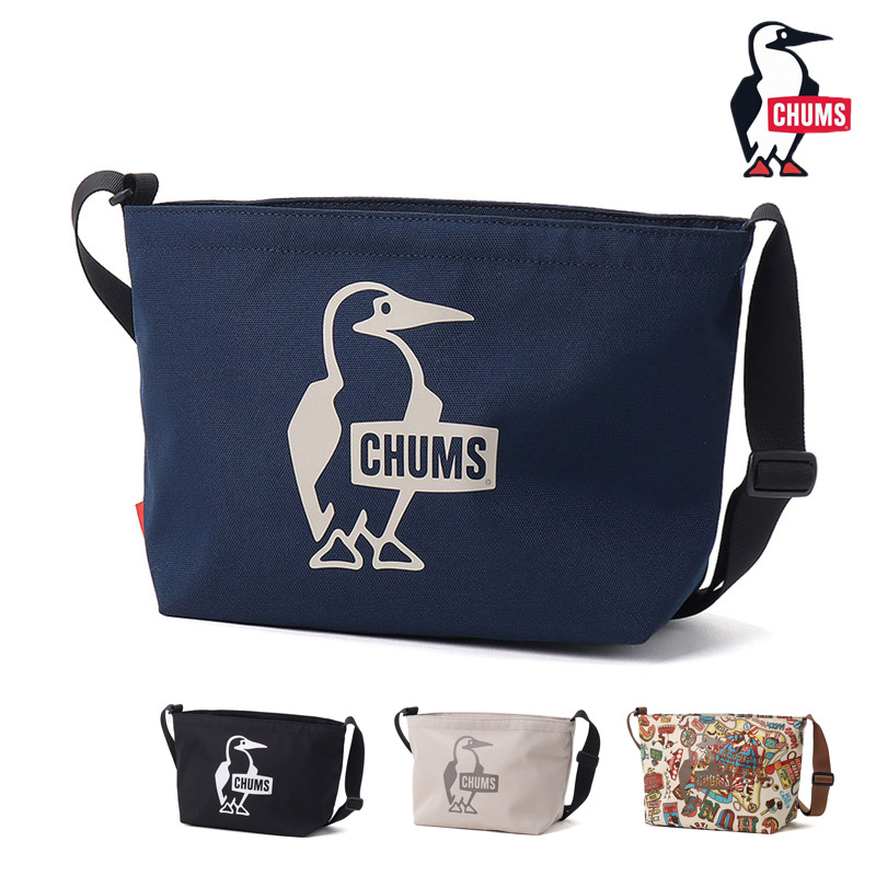 チャムス CHUMS CH60-4108 リサイクル ブービー ショルダー バッグ RECYCLE BOOBY SHOULDER BAG メンズ レディース 男女兼用 ショルダーバッグ バッグ 斜め掛け アウトドア キャンプ 4L シンプル カジュアル 軽量 耐久性 26ss 春夏 新作