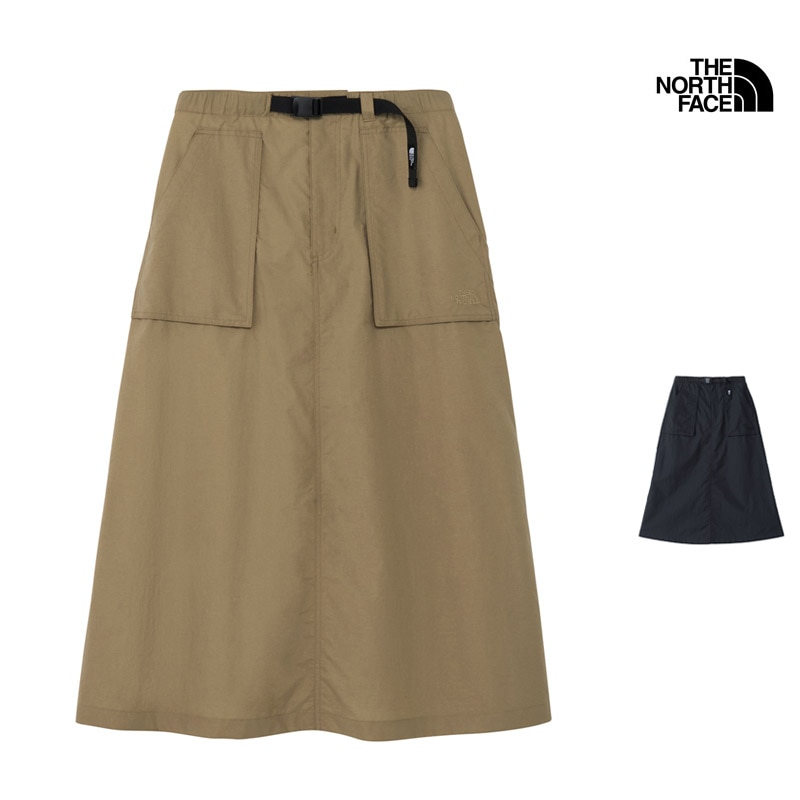 ザ・ノース・フェイス THE NORTH FACE NBW22631 コンパクト スカート COMPACT SKIRT レディース 女性 スカート ボトムス アウトドア キャンプ レジャー タウンユース 普段使い 撥水 軽量 ストレッチ 伸縮性 26ss 春夏 新作