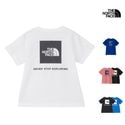 �����Ρ������ե����� THE NORTH FACE NTT32538 ���å� �ȥɥ顼 ���硼�ȥ��꡼�� �Хå� �������� ���� �ƥ��� KIDS TODDLER S/S BACK SQUARE LOGO TEE ���å� �ȥɥ顼 �Ļ� T����� Ⱦµ �����ȥɥ� �̱� �̳� ���åȥ� 26ss �ղ� ����