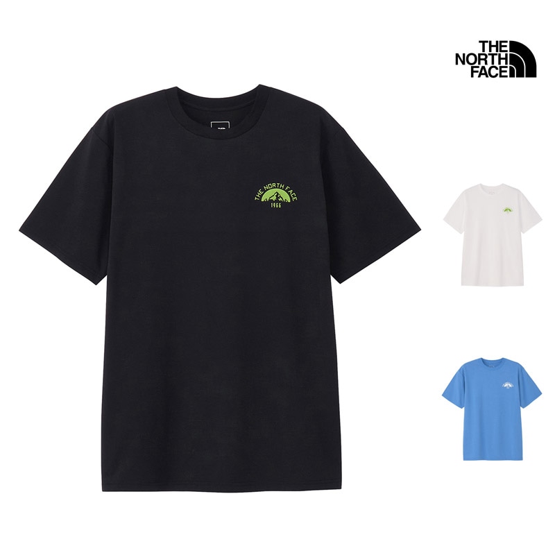 ザ・ノース・フェイス THE NORTH FACE NT32686 ショートスリーブ イーエス マウンテン ロゴ ティー S/S ES MOUNTAIN LOGO TEE メンズ 男性 Tシャツ トップス 半袖 アウトドア 登山 スポーツ 抗菌 防臭 吸汗 速乾 UVカット 26ss 春夏 新作