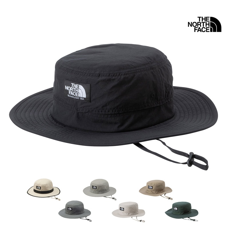 ザ・ノース・フェイス THE NORTH FACE NN42531 ホライズン ハット HORIZON HAT メンズ レディース 男女兼用 帽子 ハット バケットハット アウトドア キャンプ 登山 野外フェス レジャー 軽量 通気性 あご紐 サイズ調整 UVカット 26ss 春夏 新作