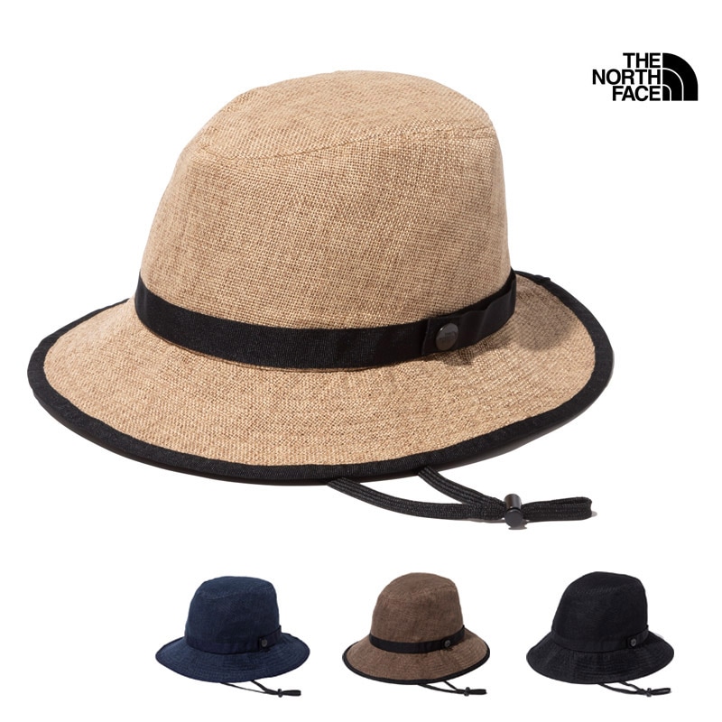 ザ・ノース・フェイス THE NORTH FACE NN02341 ハイク ハット HIKE HAT メンズ レディース 男女兼用 帽子 ハット バケットハット ストローハット アウトドア キャンプ 登山 レジャー 手洗い可能 持ち運び あご紐 面ファスナー 26ss 春夏 新作