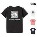�����Ρ������ե����� THE NORTH FACE NTJ32546 ���å� ���硼�ȥ��꡼�� �Х���� �������� ���� �ƥ��� KIDS S/S BANDANA SQUARE LOGO TEE ���å� ����˥� �Ҥɤ� T����� ����T Ĺµ ������ �������˥å����åȥ� 26ss �ղ� ����