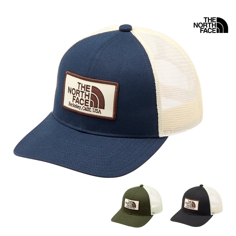 ザ・ノース・フェイス THE NORTH FACE NNJ02605 キッズ トラッカー メッシュ キャップ KIDS TRUCKER MESH CAP キッズ 子供 男の子 女の子 帽子 キャップ ベースボールキャップ アウトドア キャンプ スポーツ 通学 綿 コットン 26ss 春夏 新作