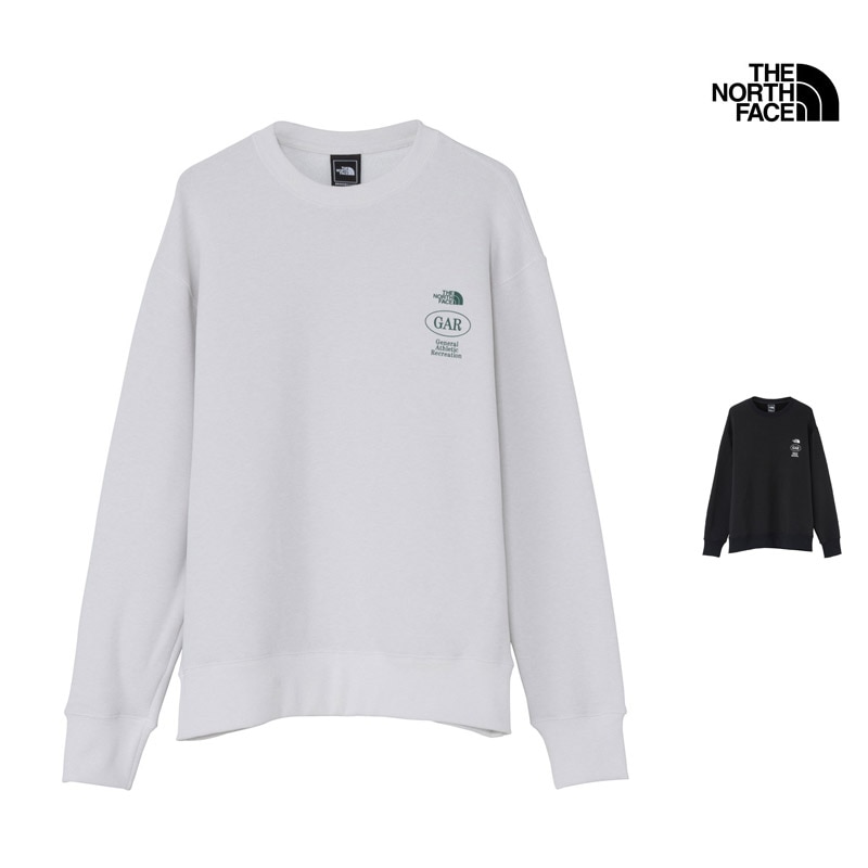 ザ・ノース・フェイス THE NORTH FACE NT12666 GAR スウェット クルー GAR SWEAT CREW メンズ 男性 スウェット トップス トレーナー プルオーバー アウトドア キャンプ 登山 通学 普段使い 高通気 遮熱 セットアップ可能 UVカット 26ss 春夏 新作