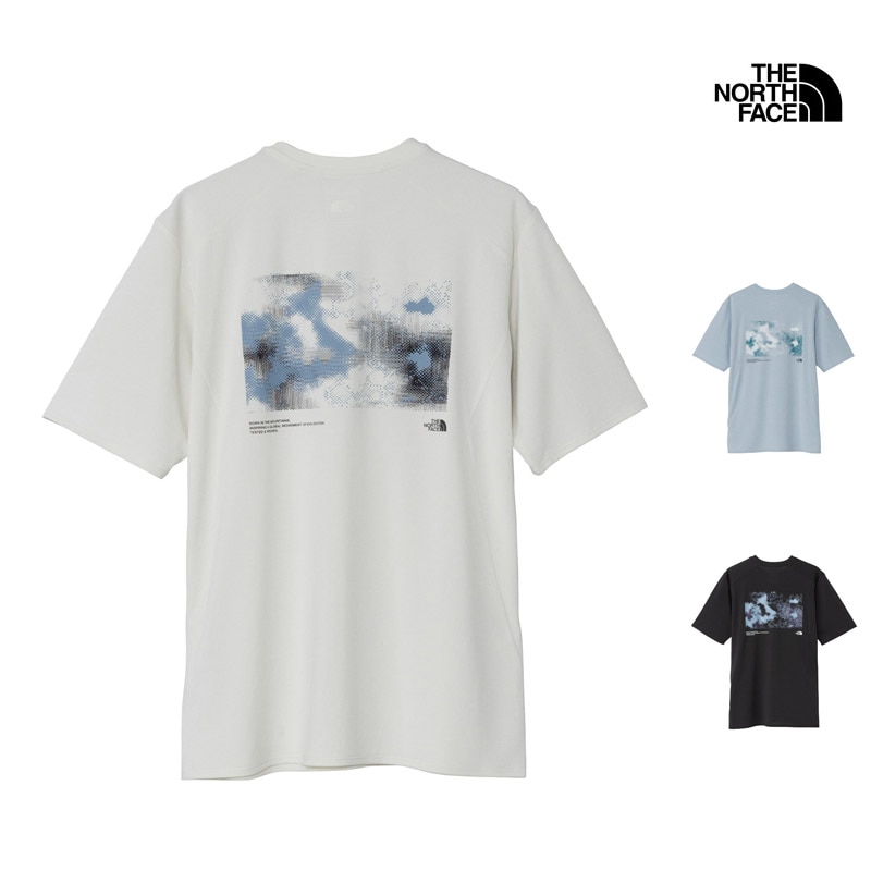 ザ・ノース・フェイス THE NORTH FACE NT12677 ショートスリーブ GTD メランジ グラフィック クルー S/S GTD MELANGE GRAPHIC CREW メンズ 男性 Tシャツ トップス  ランニング マラソン スポーツ 抗菌 防臭 吸汗 速乾 高耐久 26ss 春夏 新作