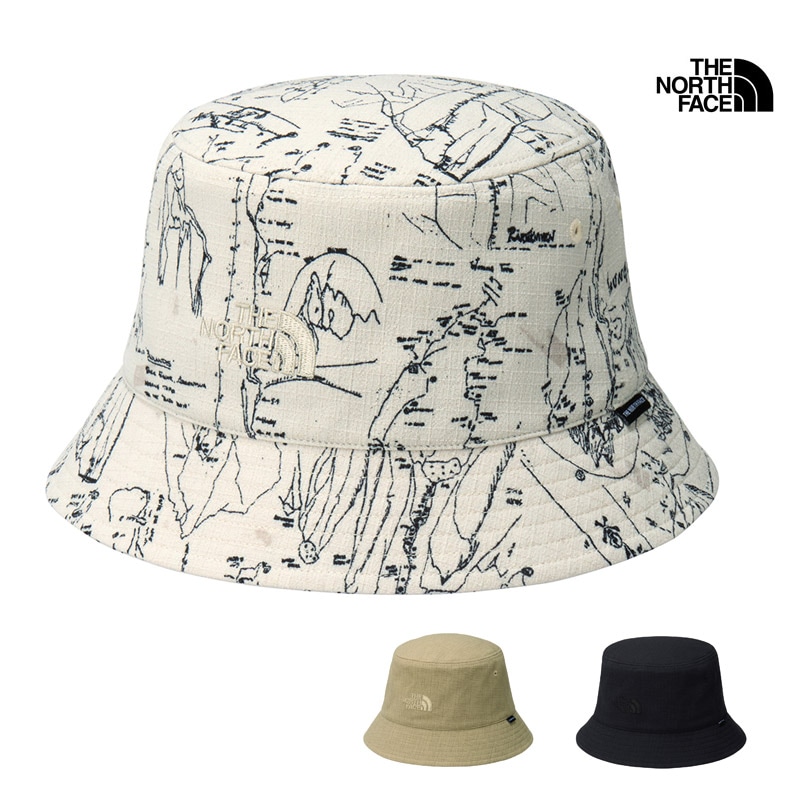 ザ・ノース・フェイス THE NORTH FACE NN02630 アロハ リップ ハット ALOHA RIP HAT メンズ レディース 男女兼用 帽子 ハット バケットハット アウトドア キャンプ 登山 レジャー 旅行 メッシュ ドライ 刺繍ロゴ UVカット 26ss 春夏 新作