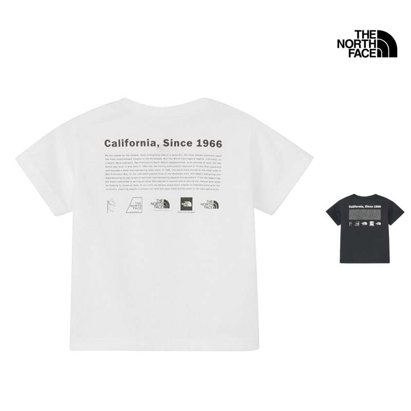 ザ・ノース・フェイス THE NORTH FACE NTB32648 ベビー ショートスリーブ ヒストリカル ロゴ ティー BABY S/S HISTORICAL LOGO TEE ベビー 赤ちゃん 男の子 女の子 乳幼児 Tシャツ 半袖 普段着 オーガニックコットン 26ss 春夏 新作