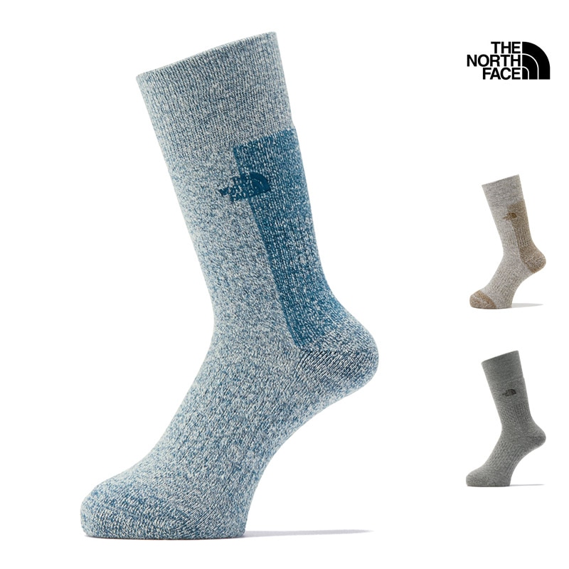 ザ・ノース・フェイス THE NORTH FACE NN82621 トレッカーズ ドライウール クルー TREKKERS DRYWOOL CREW メンズ レディース 男女兼用 靴下 ソックス トレッキングソックス 登山 トレッキング 縦走 長距離歩行 高耐久 クルー丈 26-27 秋冬 新作