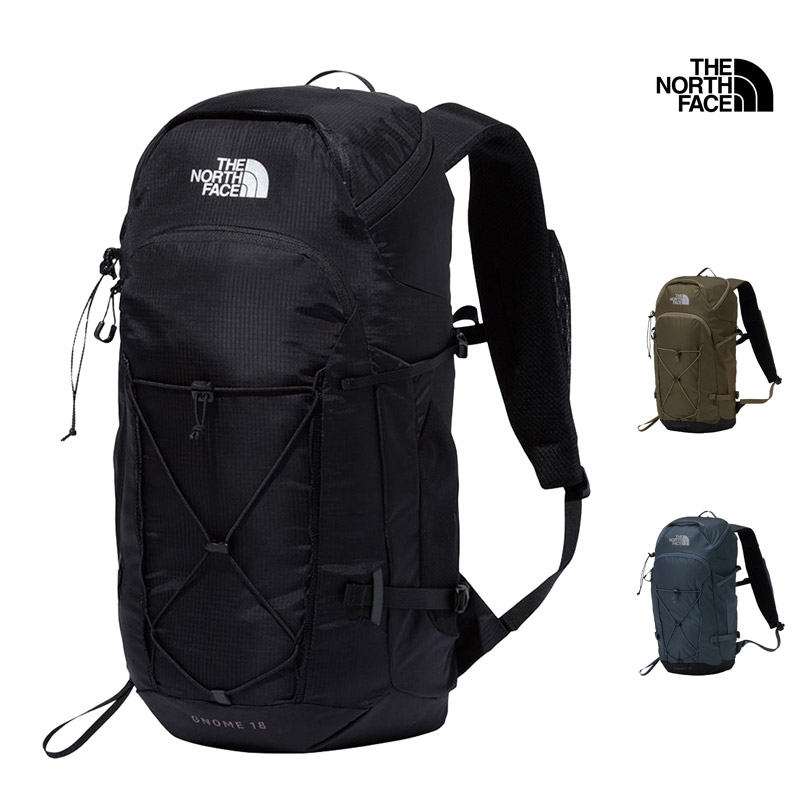ザ・ノース・フェイス THE NORTH FACE NM62375 ノーム 18 GNOME 18 メンズ レディース 男女兼用 リュック バックパック トレッキングパック アウトドア キャンプ 登山 19L UL ウルトラライト フレームレス 軽量 小型 コンパクト 26-27 秋冬 新作
