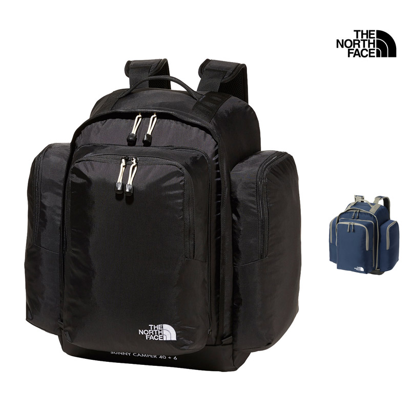 ザ・ノース・フェイス THE NORTH FACE NMJ72350 キッズ サニー キャンパー 40+6 KIDS SUNNY CAMPER 40+6 キッズ 子供 男の子 女の子 リュック バッグ バックパック デイパック アウトドア キャンプ 40L 6L 合宿 宿泊 大容量 軽量 26-27 秋冬 新作