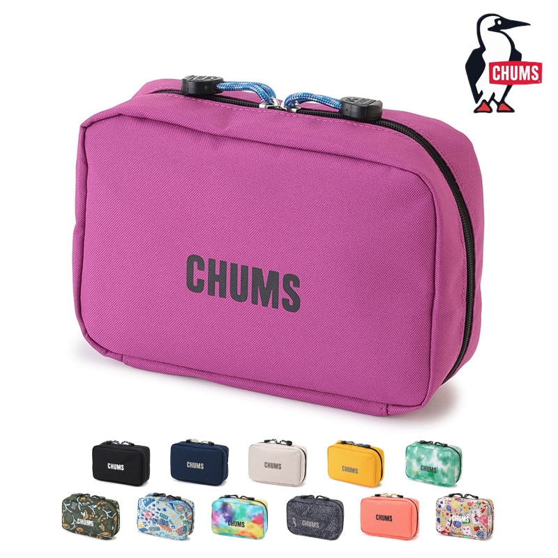 チャムス CHUMS CH60-4010 リサイクル チャムス ガジェット ポーチ RECYCLE CHUMS GADGETS POUCH メンズ レディース 男女兼用 ポーチ 小物入れ トラベルポーチ バッグインバッグ アウトドア キャンプ 通勤 通学 多機能 26-27 秋冬 新作