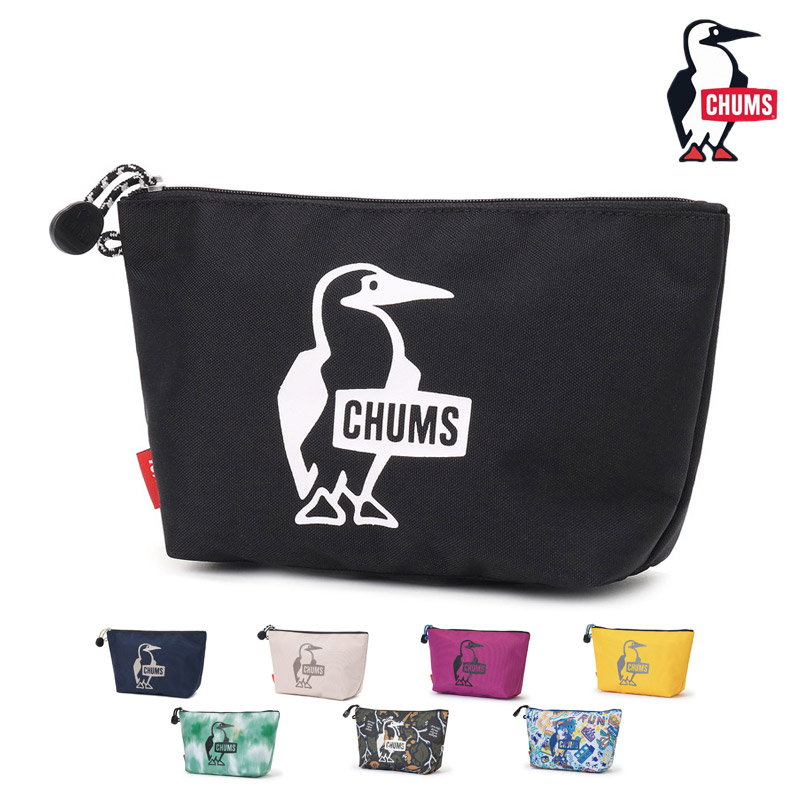 チャムス CHUMS CH60-4063 リサイクル ブービー ウィンドウ ポーチ RECYCLE BOOBY WINDOW POUCH メンズ レディース 男女兼用 ポーチ 小物入れ 化粧ポーチ マルチポーチ アウトドア 通学 普段使い 窓付き ビニール窓 文房具 26-27 秋冬 新作