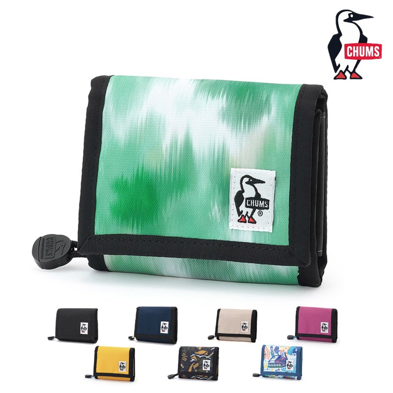 チャムス CHUMS CH60-3988 リサイクル マルチ ウォレット RECYCLE MULTI WALLET メンズ レディース 男女兼用 財布 二つ折り パスケース キーケース アウトドア キャンプ 普段使い スナップボタン キーリング コンパクト 26-27 秋冬 新作
