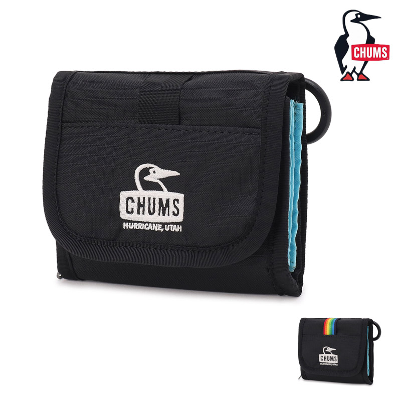 チャムス CHUMS CH60-4104 スプリング デール マルチ ウォレット SPRING DALE MULTI WALLET メンズ レディース 男女兼用 キッズ 財布 二つ折り パスケース キーケース アウトドア キャンプ フェス ブランド コンパクト 耐久性 26-27 秋冬 新作