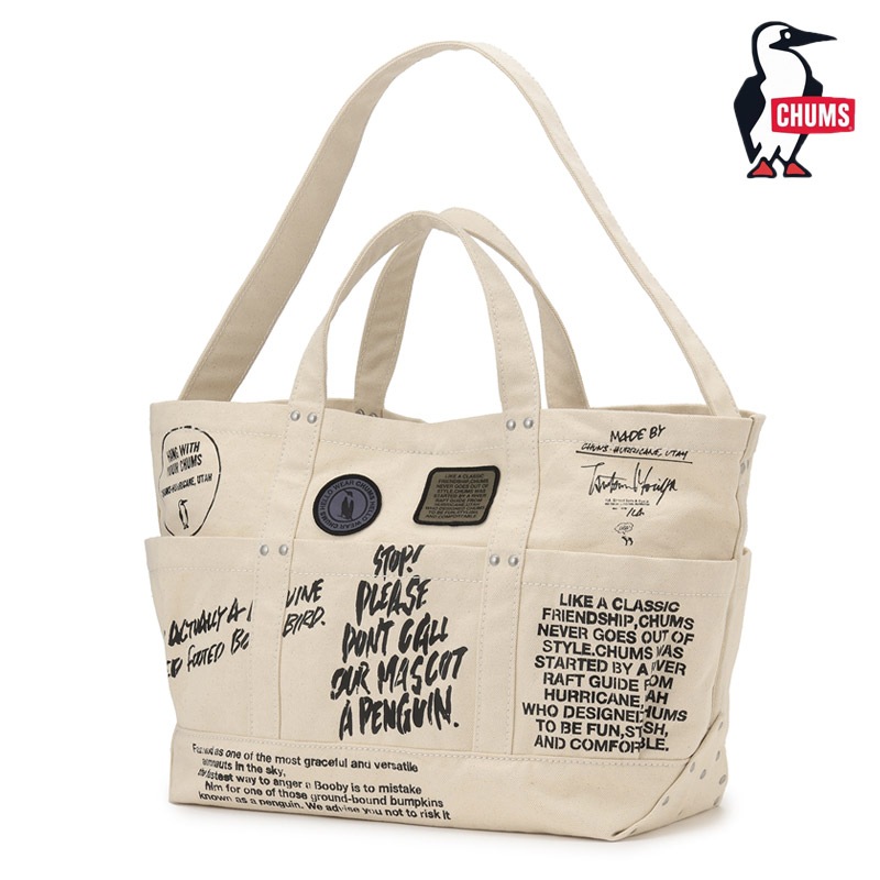 チャムス CHUMS CH60-4213 守矢努 ツール トート バッグ 守矢努 TOOL TOTE BAG メンズ レディース 男女兼用 トートバッグ キャンバストート ショルダーバッグ アウトドア 通学 フェス 22L 綿 コットン A4 大容量 ポケット多数 26-27 秋冬 新作