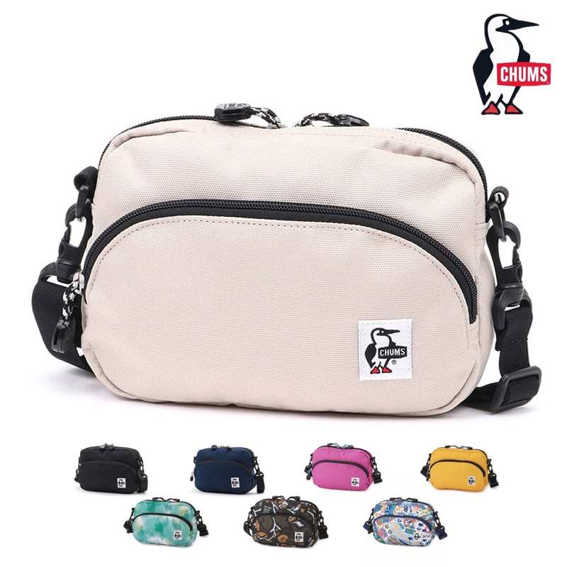 チャムス CHUMS CH60-3966 リサイクル ショルダー ポーチ RECYCLE SHOULDER POUCH メンズ レディース 男女兼用 ショルダーバッグ ミニショルダー ポーチ アウトドア キャンプ 旅行 フェス 3L コンパクト 2way 軽量 耐久性 26-27 秋冬 新作