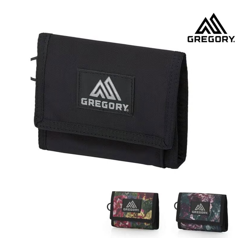 グレゴリー GREGORY 135107 トライフォールド ワレット TRIFOLD WALLET メンズ レディース 男女兼用 財布 三つ折り 三つ折り財布 ウォレット ワレット サブウォレット アウトドア 普段使い お出掛け シンプル カジュアル ロゴ 26-27 秋冬 新作
