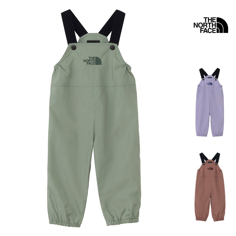 ザ・ノース・フェイス THE NORTH FACE NBB32502 ベビー フィールド ビブ BABY FIELD BIB ベビー 赤ちゃん 男の子 女の子 乳幼児 オーバーオール ビブパンツ パンツ 普段着 通園 外遊び 土遊び 撥水 防汚 セットアップ可能 26-27 秋冬 新作