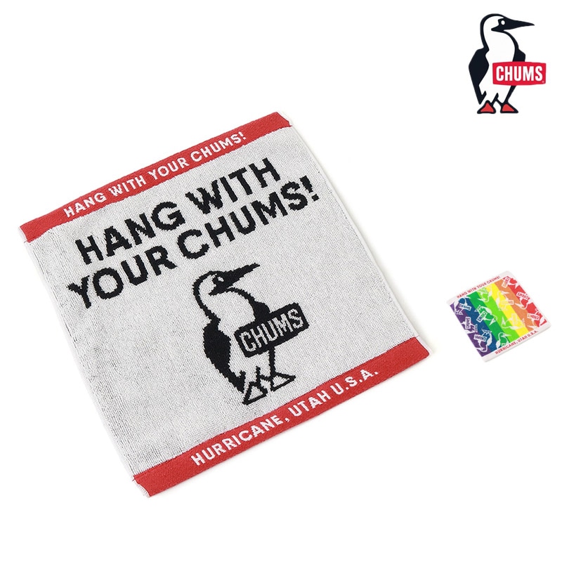 チャムス CHUMS CH62-2191 チャムス ハンド タオル CHUMS HAND TOWEL メンズ レディース 男女兼用 ハンドタオル スポーツタオル ハンカチ 今治タオル アウトドア キャンプ スポーツ ジム 手洗い コットン100％ 日本産 ループ付き 26-27 秋冬 新作